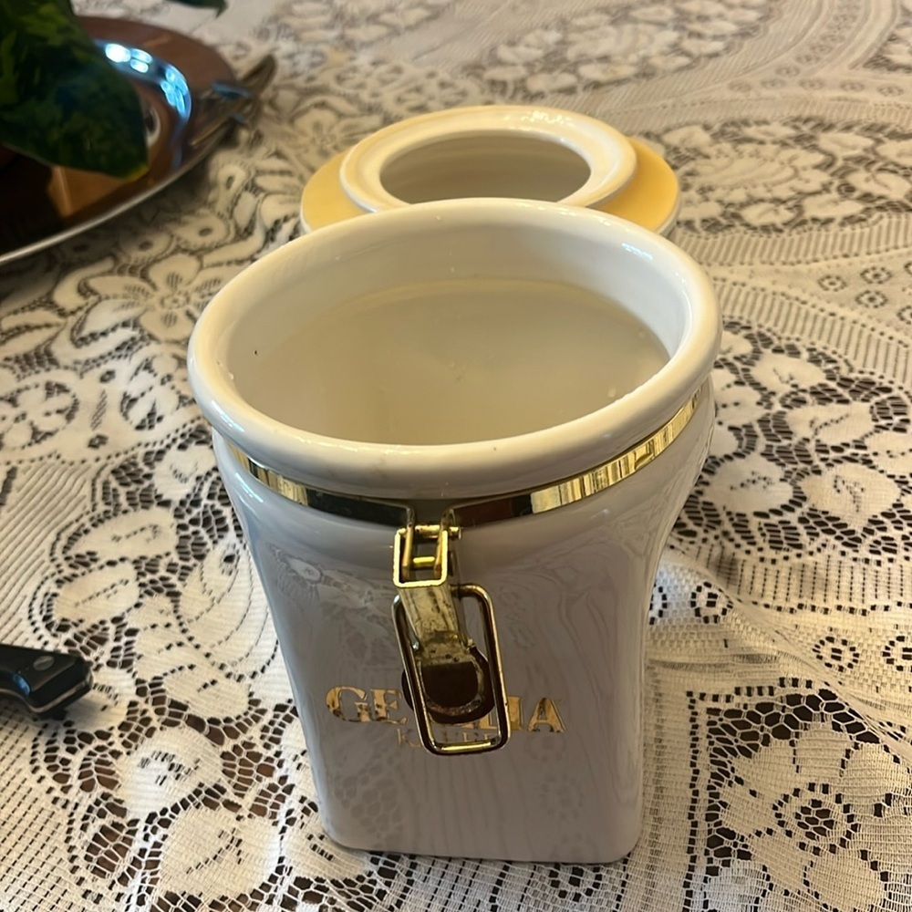20th Century Vintage Gevalia Airtight Coffee Canister - Picture 3 of 8